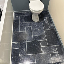 Tile Effect Vinyl Flooring 2m