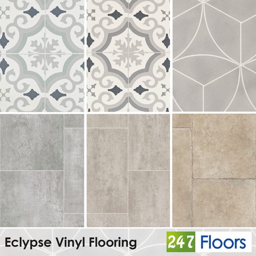 Stone tile effect - tile, vinyl
