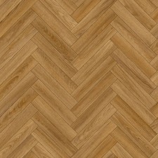 Oak Wood Herringbone Vinyl