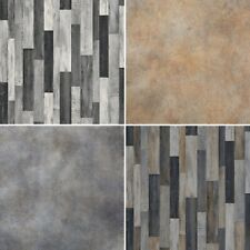 Metallic Stone & Wood Effect