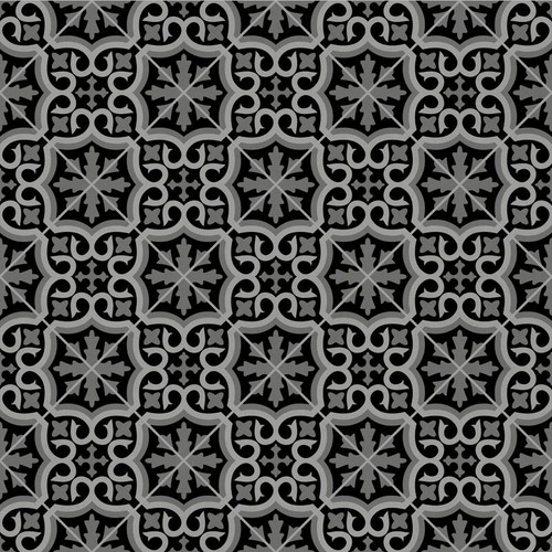 Black grey tile effect vinyl - effect,